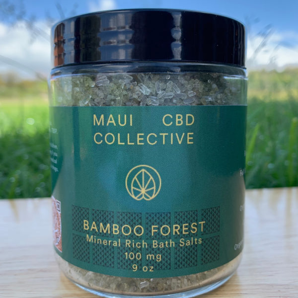CBD Bath Salts: Bamboo Forest Maui Bath 100mg
