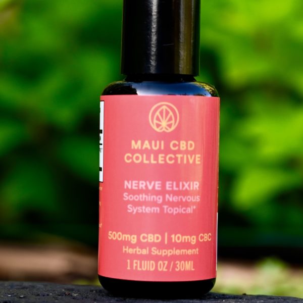 Maui Nerve Oil Elixir 500mg CBD/10mg CBC